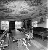 Hälsingerummet, bottenvåningen i Åvike herrgård. 