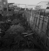 AB Herman Stenberg, (Påsen Bo Stenberg) Tomten Virkesvägen efter ca 1 månads schaktning