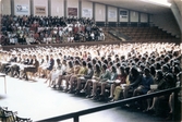 Studentavslutning i Odenhallen, troligen 1972.