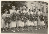 Studentexamen på flickläroverket, 1949