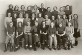 Klass 1:4A på flickläroverket, 1949-1950