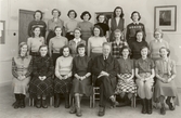 Klass 2:4c på flickläroverket, 1949-1950