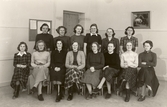 Klass L4:4 på flickläroverket , 1950-1951