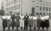 Klass R3:3 på flickläroverket, 1950-1951
