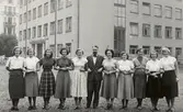 Klass R3:3 på flickläroverket, 1950-1951