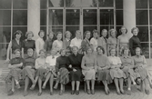 Klass 3:4a på flickläroverket, 1950-1951