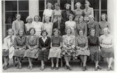 Klass 3:4C på flickläroverket, 1950-1951