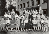 Klass 2:4A på flickläroverket, 1952-1953