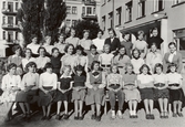 Klass 2:4C på flickläroverket, 1952-1953