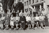 Klass R1:3 på flickläroverket, 1952-1953