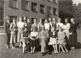 Klass L4:4 på flickläroverket, 1952-1953