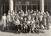 Klass 1:4A på flickläroverket, 1950-tal