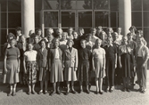Klass 1:4C på flickläroverket, 1953
