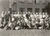 Klass 2:4B på flickläroverket, 1950-tal