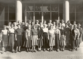 Klass 3:4A på flickläroverket, 1950-tal