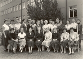 Klass R1:4 på flickläroverket, 1950-tal