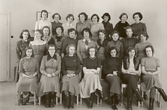 Klass L1:4 på flickläroverket, 1949-1950
