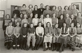 Klass 3:4B på flickläroverket, 1950-1951