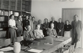 Lärarkollegiet på flickläroverket, 1950-1951