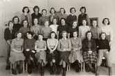 Klass 3:4A på flickläroverket, 1951-1952