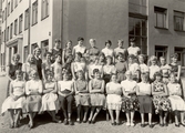 Klass 3:4C på flickläroverket, 1955-56