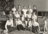 Klass R1:4 på flickläroverket, 1955-1956