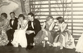 Elever på abiturientbal, 1950-tal