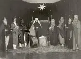 Julspel på flickläroverket, 1954