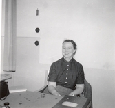 Brita Hansson, lärare på flickläroverket, 1950-tal