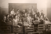Klass 1:4 på flickläroverket, 1931