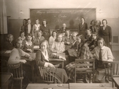 Klass L1:4 på flickläroverket, 1931