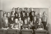 Klass 2:4A på flickläroverket, 1933-1934