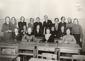 Klass L1:4 på flickläroverket, 1933-1934