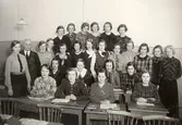 Klass L2:4 på flickläroverket, 1933-1934