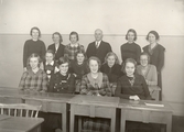 Klass L3:4 på flickläroverket, 1933-1934