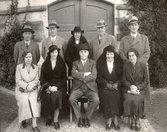 Lärarkollegiet på flickläroverket, 1936