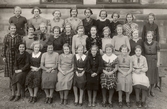 Klass 1:4 på flickläroverket, 1936-1937