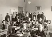 Klass 1:4 på flickläroverket, 1938-1939