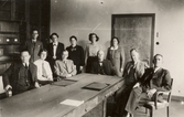 Lärarkollegiet på flickläroverket, 1940