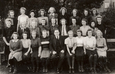Klass 2:4a på flickläroverket, 1940-1941