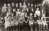 Klass 2:4b på flickläroverket, 1940-1941