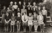 Klass 3:4 på flickläroverket, 1940-1941