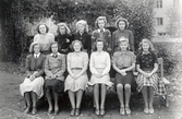 Klass L1:4 på flickläroverket, 1942-1943