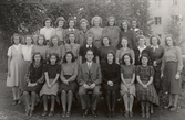 Klass L3:4 på flickläroverket, 1942-1943