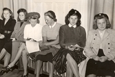 Elever på flickläroverket, 1940-tal