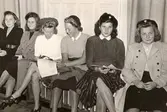 Elever på flickläroverket, 1940-tal