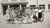 Elever på flickläroverket, 1940-tal