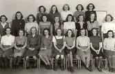 Klass 2:4a på flickläroverket,1946-1947