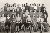 Klass 3:4 på flickläroverket,, 1946-1947