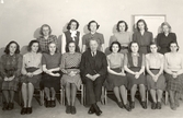 Klass R3:3 på flickläroverket, 1940-tal